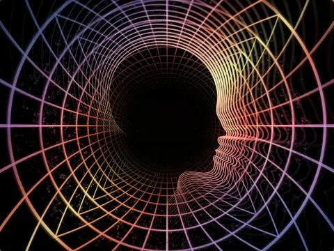 Intelligent Life Background Illustrazione stock