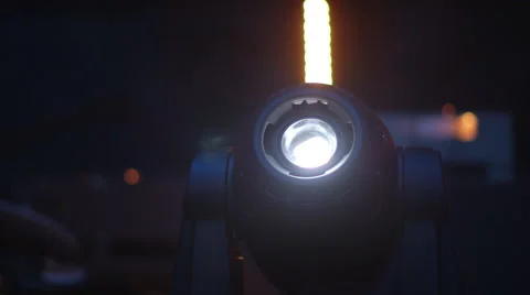 Intelligent Lighting | Blur Stock Footage 43095963