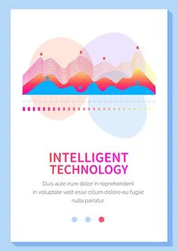 Intelligent technology hud interactive panel. Data screen with charts. Annual 스톡 일러스트
