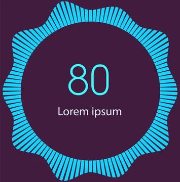 Intelligent technology hud interactive panel. Data screen with charts. Annual Stock Illustration