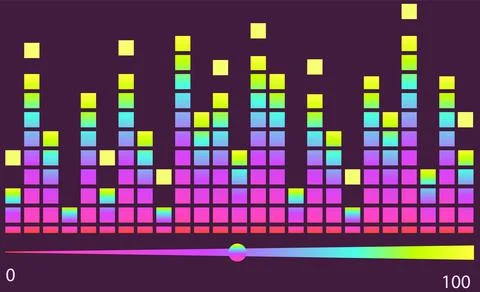 Intelligent technology hud interactive panel. Data screen with charts. Annual Stock Illustration