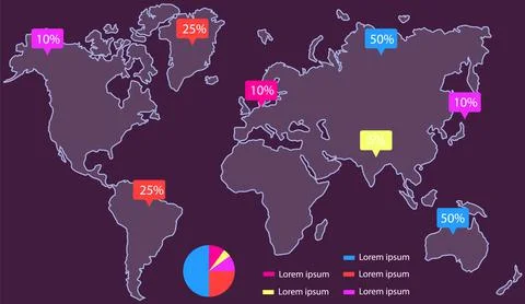 Intelligent technology hud interactive panel. Data screen with charts. Annual 스톡 일러스트