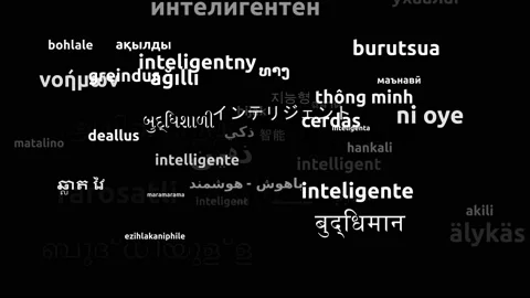 Intelligent Translated in 50 Worldwide Languages Endless Looping 3d Zooming W Video stock 145216403