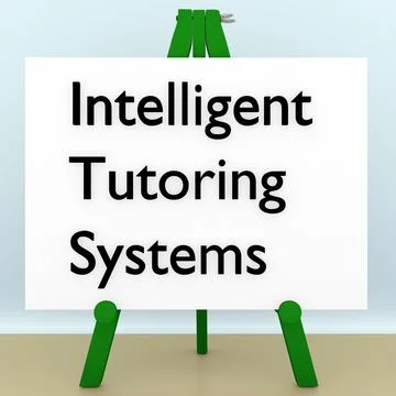 Intelligent Tutoring Systems Concept Stock Illustration