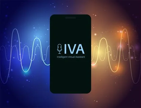 Intelligent Virtual Assistants Stock Illustration