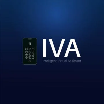Intelligent Virtual Assistants Stock Illustration