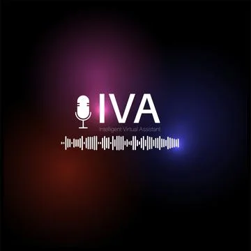 Intelligent Virtual Assistants Stock Illustration