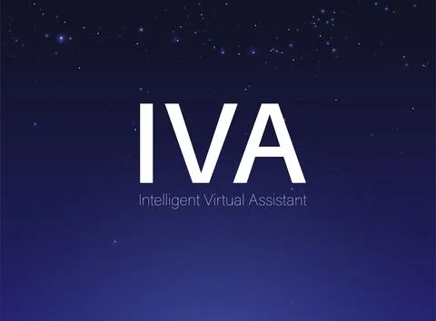 Intelligent Virtual Assistants Stock Illustration