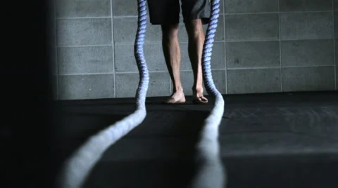 Intense Athlete Workout Stock Footage 42245454