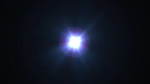 Intense blue light with glowing rays Stock Footage 340528547