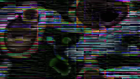 Intense, Colorful, Rectangular, Texturized Fractal Noise Effect 스톡 동영상 152798073