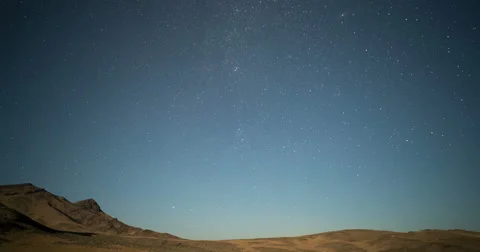 Intense Dynamic Perseid meteor shower time lapse in the Alvord Desert Stock Footage 66167863