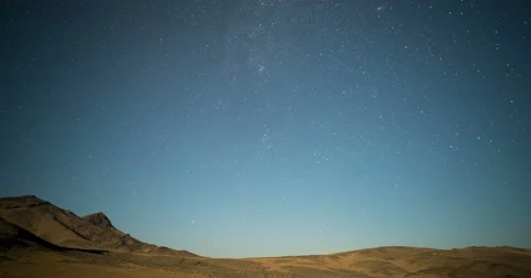Intense Dynamic Perseid meteor shower peak 2016 time lapse in the Alvord Desert Stock Footage 66205381