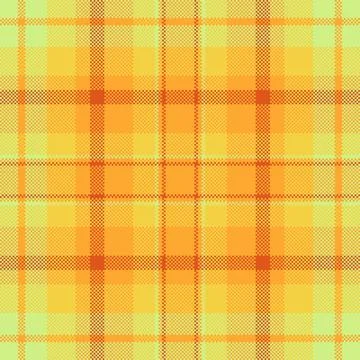 Intense fabric texture pattern, scarf vector seamless textile. Picnic check.. Illustrazione stock