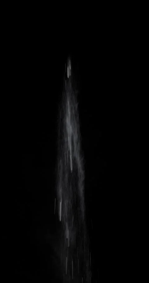 Intense Falling Cinders and Ash for Disaster Scenes Stock Footage 323580226