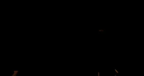 Intense Fire Flames Loop Professional Burning Ground Background Stock Footage 340076096