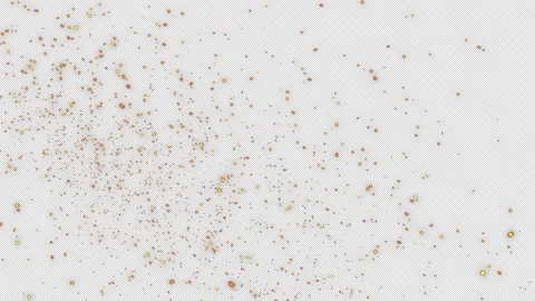 Intense Fire Particles Animation: Alpha Channel and Endless Loop Vidéo 276324415