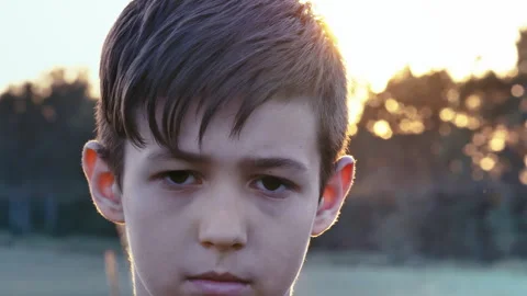 Intense Brooding Expression