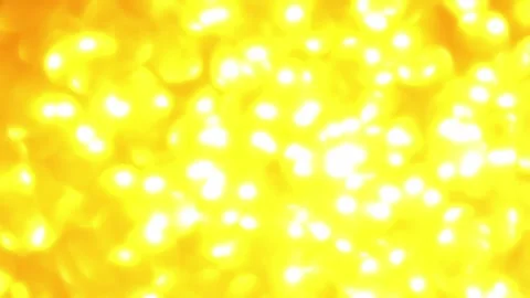 Intense Golden Bokeh Backdrop with Shimmering Light Video stock 332075342