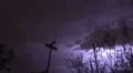 intense lightning storm fish eye lens time lapse tight 2 Video HD
