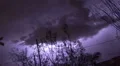 intense lightning storm fish eye lens time lapse 3 HD Footage