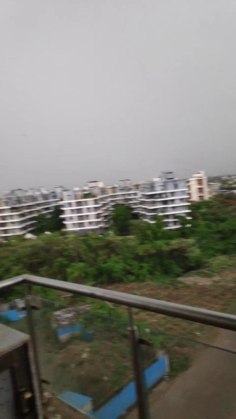 Intense Lightning Strike Caught on Camera, Kolhapur, Maharashtra, India - 04 May Stock-Footage 205397050