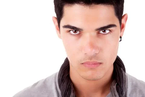 Intense look Stock Photos