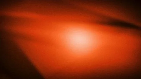 Intense orange gradient with a glowing center and soft grainy texture, perf.. Stockillustratie