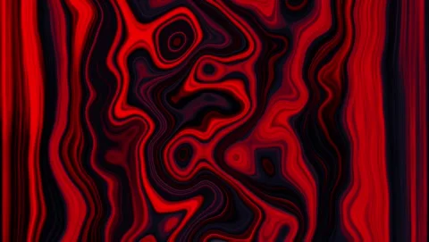 Intense Red and Dark Abstract Fluid Motion background Stock Footage 317533441