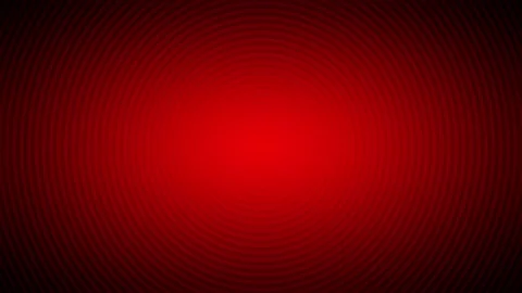 Intense red radial ripple pulse with high energy abstract loop background Video stock 333481575
