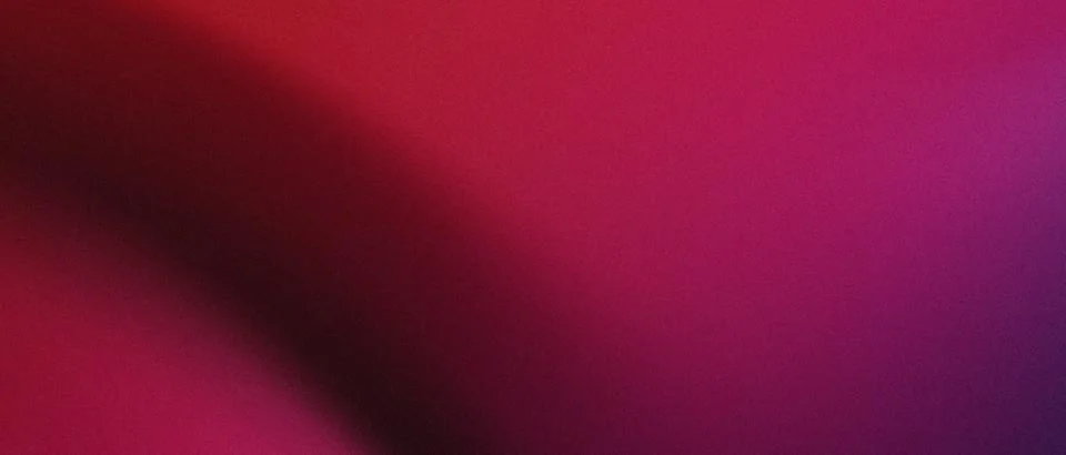 Intense ruby red and dark magenta grainy gradient for dramatic background. Stock-Illustration