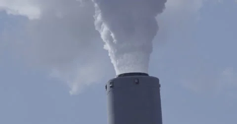 Intense Smoke Plume Stock Footage 48267748