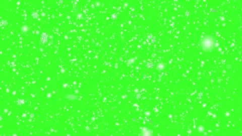 Intense Snowfall Motion Background – Dense Snow on Green Background Stock Footage 325274923