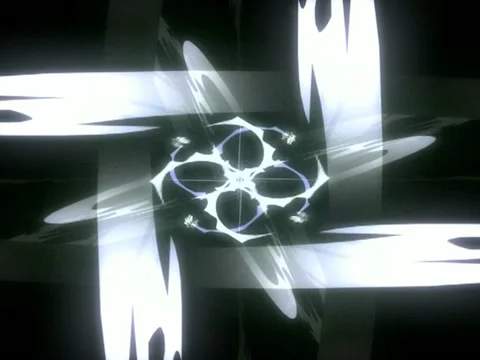 Intense Spikes Pattern Graphic Pulse Metal Shine VJ Loop 库存影片 12249130