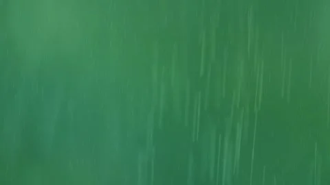 Intense thunderstorm effects with bright lightning and pouring rain on a vi.. Stock Footage 293549019