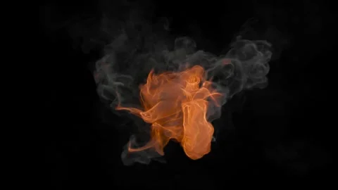Intensely beautiful close-up scenes of fire. The enthralling power of fire. Stock Footage 273284742