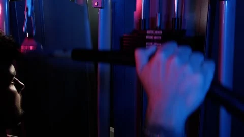 Intensity Captured: Lat Pull Down Focus 스톡 동영상 262544214