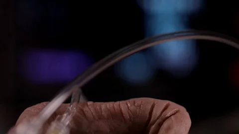 Intensive care screen Stock Footage 80809540