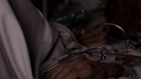Intensive care unit hospital Stock Footage 80809511