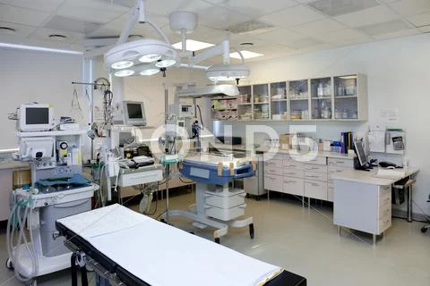 The Intensive Care Unit, Special Care Unit Of A Children's Hospital In Tartu