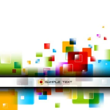 Intensive Colors  Background Stock-Illustration