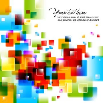 Intensive Colors  Background Stock-Illustration