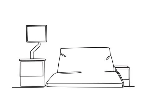 An intensive ward Stock Illustration