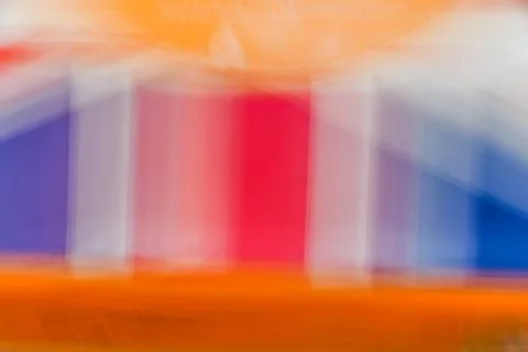 Intentional camera movement (ICM) Union Jack Stock Photos