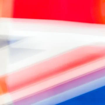 Intentional camera movement (ICM) Union Jack Stock Photos