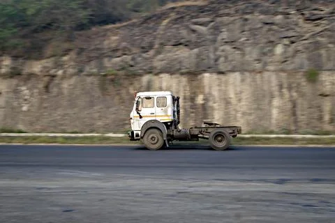 Intentional camera movement, Slow shutter speed motion blur image of a prime  Stock Photos
