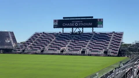 Inter Miami’s Chase Stadium and their training base Stock Footage 265440131