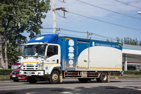 Inter Rung Rhung Plus logistic Container truck Stock Photos