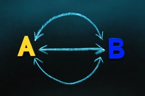 Interaction concept Stock Photos