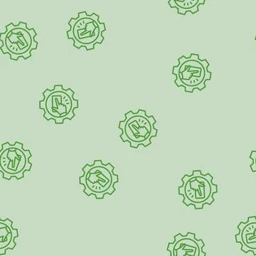Interaction design ux ui line seamless pattern 스톡 일러스트